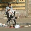 On the filthy streets of Cairo Photo, Egypt, Africa 