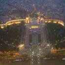 The Trocadero from the Tour Eiffel Photo - Eiffel Tower, Paris, France 