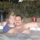 Us in the hot tub at Yachtsman Resort Photo - Yachtsman Resort Hotel, Myrtle Beach, South Carolina 