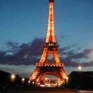 Nighttime Photo - Eiffel Tower, Paris, France 