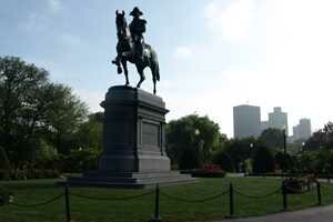 Equestrian statue of George Washington Photo, Boston, Massachusetts 