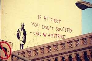 Banksy Street Art Photo, San Francisco, California 