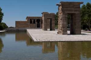 Temple de Debod, Madrid Spain Photo, Madrid, Spain 