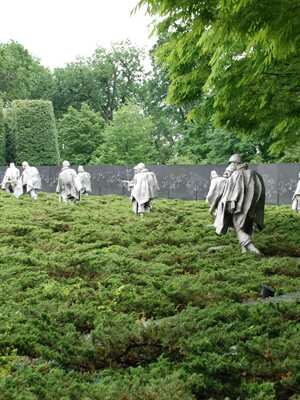 Korean War Veterans Memorial Photo, Washington, D.C., United States 