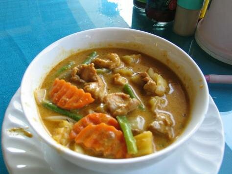 chicken curry Photo - Smiley's Guesthouse, Angkor Wat, Cambodia 