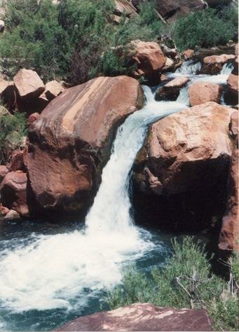 Water Fall! Photo - Rim Trail, Grand Canyon, Arizona 