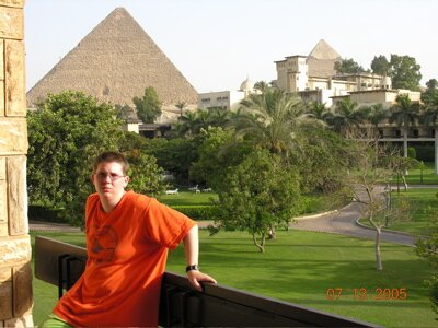 Khufu's Pyramid and Me Photo - Mena House Oberoi - Cairo, Cairo, Egypt 