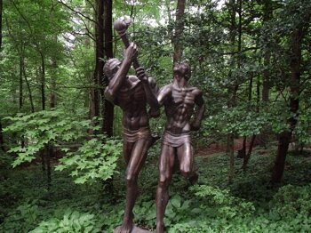 Olympic Statue Photo - Crowne Plaza Ravinia, Atlanta, Georgia 