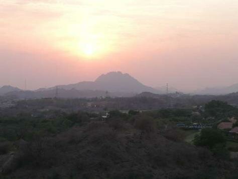 Sunset Photo - Hatta Fort Hotel, Dubai, United Arab Emirates 