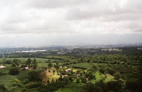 view from restaurant Photo - Vista Atenas Posada, San Jose, Costa Rica 